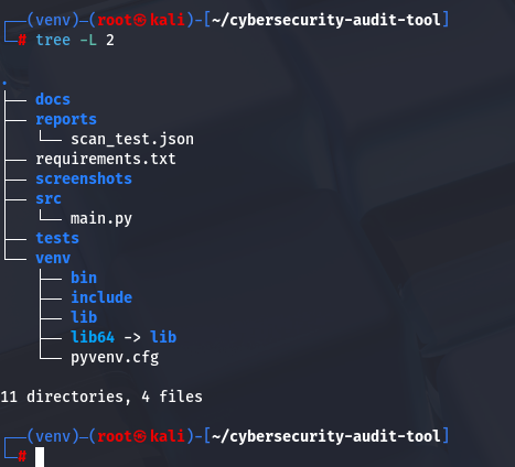 Project directory structure