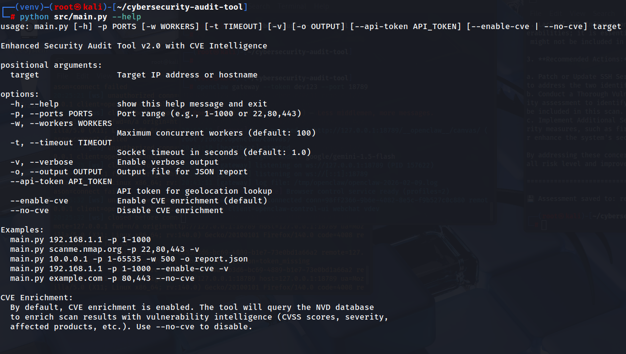 CVE Intelligence Output