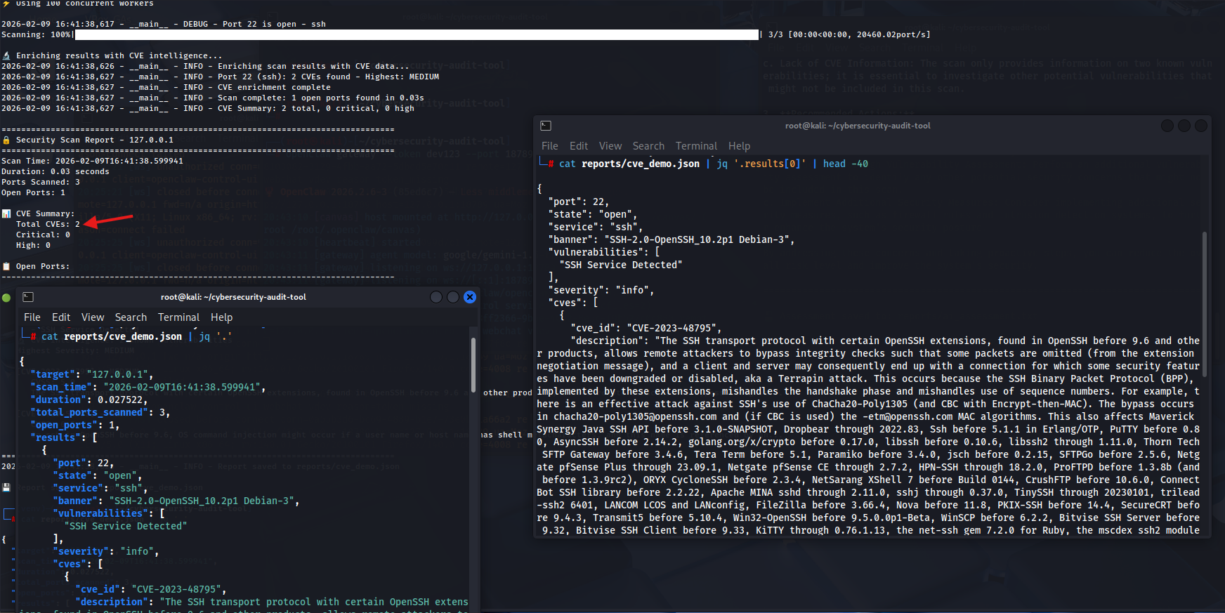 CVE Intelligence Output