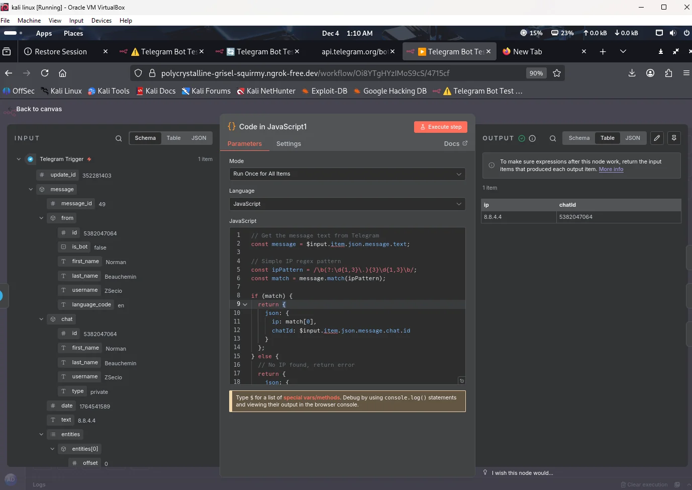 Code snippet